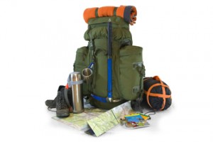Bug out bag and contents