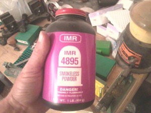 Gunpowder for reloading