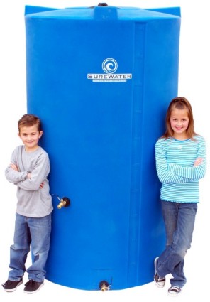 260 Gallon Emergency Water Storage Tank (Blue) – Sure Water LLC