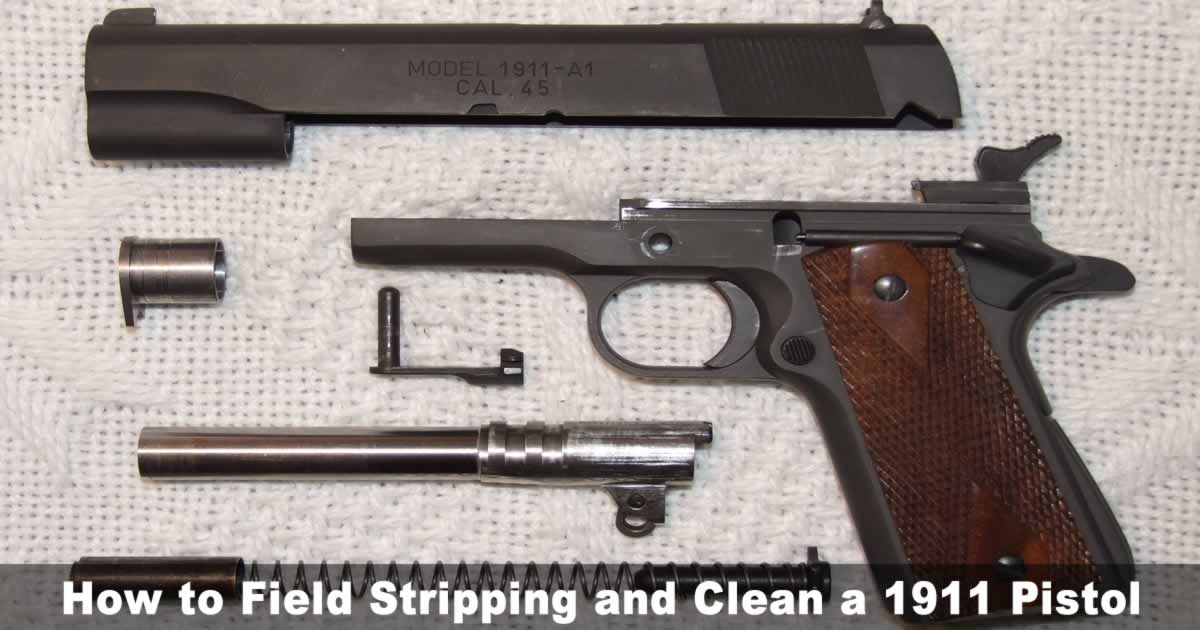 Clean a 1911 Pistol