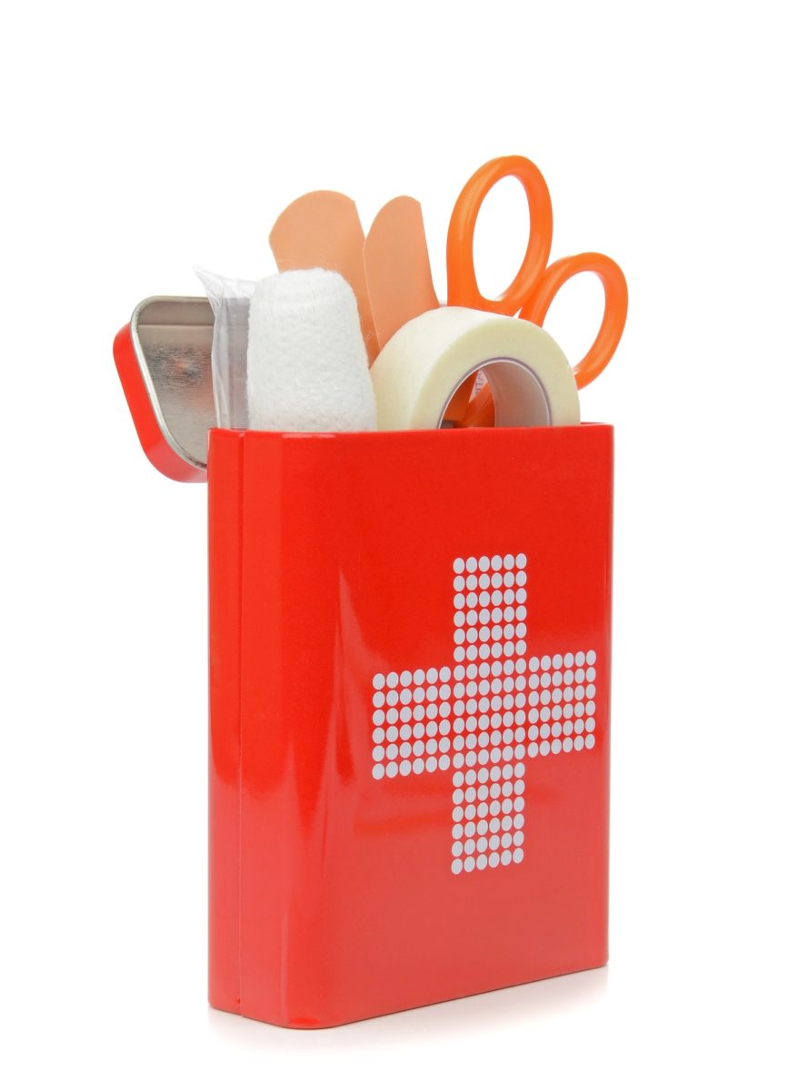 A Travel First Aid Kit