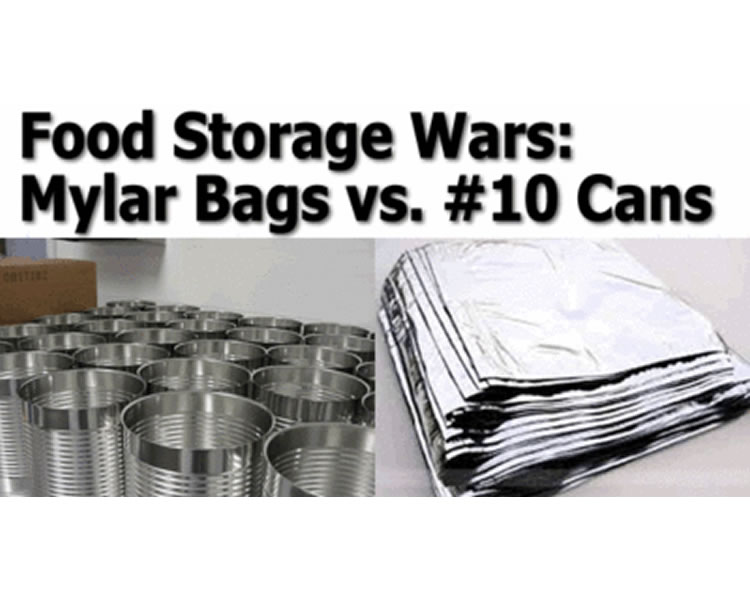 Mylar Bags vs #10 Cans